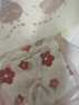 童泰（TONGTAI）婴儿短袖包屁衣夏季纯棉宝宝连体衣爬服三角哈衣提花粉色80cm 实拍图