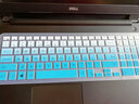 优微客 戴尔G3键盘膜G5 5500 G3Pro灵越3590游匣G7屏幕膜 电脑包 渐变蓝色键盘膜 实拍图