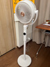 美的（Midea）【净化驱蚊】空气循环扇 直流变频电风扇 大风力落地扇 家用桌面3D摇头 卧室轻音一级能效GDJ24DXS 实拍图