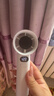 小米白系列【16℃空调冷风】手持小风扇制冷空调迷你便携静音涡轮桌面小风炮高速大风力充电风扇学生 16℃冰感冷风丨超静音丨澎湃冰爽大风力-银白色 160*58*55.5 实拍图