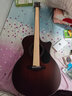 KEPMA卡普马F0B-GA吉他卡马卡玛单板初学者入门进阶民谣吉它面单加振震 【新品单板】F0B-GA古典红原声款 实拍图