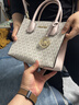 MICHAEL KORSMercer中号MK女包粉色风琴包手提单肩35S1GM9M礼物女士轻奢包包 实拍图
