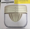 GLASSLOCK 宝宝玻璃辅食研磨器手动食物研磨器辅食婴儿果泥料理机研磨碗 黄色 实拍图