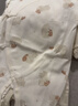 婧麒（JOYNCLEON）婴儿连体衣春秋无骨衣服春装空调服纯棉春款长袖和尚服外出服 咖色熊头+亲子熊 66cm 实拍图