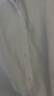 啄木鸟【挺括正装】衬衫男夏商务职业舒适棉质休闲长袖衬衣白色4XL 实拍图