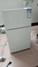 新飞（Frestec）小冰箱 冰箱小型双开门 迷你双门家用宿舍租房冷藏冷冻电冰箱节能省电 48L白【一级能效+租房神器】升级款 实拍图