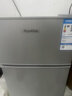 荣事达（Royalstar）小冰箱 租房用小型家用双门电冰箱宿舍冷藏冷冻两用节能 53A136【一级能效】【三天约一度电】银 实拍图