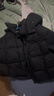 坦博尔泡芙羽绒服女短款脱卸帽秋冬保暖外套25年新款5530520D 黑色165 实拍图