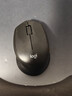 罗技（Logitech）M330无线鼠标 商务办公无线静音鼠标电池 右手人体工学鼠标Mac笔记本电脑家用鼠标中大手 舒适曲线 黑色 实拍图