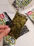 海牌菁品韩国进口 原味海苔2g*8包 儿童即食紫菜16g海味零食 实拍图