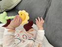 澳贝（auby）婴幼儿玩具向日葵手摇铃牙胶新生儿0-6个月宝宝哗啦棒抓握训练1岁 实拍图