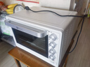 长帝（changdi）国家补贴家用烤箱多功能电烤箱 32升大容量上下管独立控温多面搪瓷内胆机械式旋钮白色节日礼物 实拍图