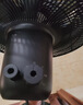 美的（Midea）【超级单品】七叶轻音立式电风扇家用柔风落地扇台式桌面小型风扇大风量节能摇头宿舍电扇 SAF30AB 实拍图
