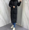 断码新款羽绒服男女同款白鸭绒加厚保暖中戏院外套中长款羽绒服 黑色 男女同款 L 适合110到120斤穿 实拍图