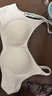 猫人运动内衣女文胸小胸聚拢无痕无钢圈收副乳防下垂性感胸罩白色M 实拍图