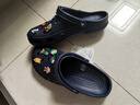 CROCS卡骆驰洞洞鞋贝雅洞洞鞋轻便运动鞋耐磨一脚蹬拖鞋休闲鞋|10126 深蓝-410 46 /47(300mm) 实拍图
