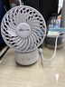 小熊（Bear）电风扇办公室桌面风扇小型迷你便携usb充电小风扇宿舍户外露营台式摇头电扇伴侣DFS-C05L5 实拍图