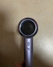 美的（Midea）高速电吹风 39亿等离子护发吹风机 家用大功率负离子吹风筒 智能数显屏FG505紫 国家补贴 生日礼物 实拍图