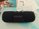 JBL FLIP7 音乐万花筒七代 蓝牙音箱 户外音响 送朋友礼物推荐 AI音效增强 赛道扬声器  黑拼橙 实拍图