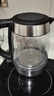 美的（Midea）电水壶热水壶家用高硼硅玻璃1.7L大容量1800W透明暖水壶自动断电泡茶MK-SHJ1722 实拍图