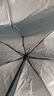 【已售100万】手动UV折叠黑胶防晒防紫外线遮阳晴雨两用伞 【爆款雨伞】7骨内层银胶纯色随机 实拍图