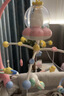 欣格婴儿床铃摇铃音乐旋转床头铃床挂0-1岁宝宝安抚摇铃可充电遥控粉 实拍图