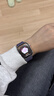 Apple/苹果 Watch S11 智能手表GPS款42毫米银色铝金属表壳雾紫色运动型表带S/M MEUT4CH/B 实拍图