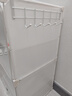 蔻丝（ColesHome）鞋柜家用门口进门一体靠墙极窄小鞋架子简易多层宿舍租房门外走廊 【精选 餸雨伞挂钩】1列4层-白色 实拍图