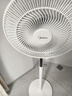 美的（Midea）【闪拆系列】一键闪电拆装直流变频家用语音电风扇一级能效轻音落地扇大风力卧室立式电扇SDJ30BC 实拍图