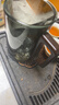 天喜（TIANXI）观山茶水分离杯玻璃高颜值办公室泡茶杯子耐高温过滤喝水茶道杯 【观山泡茶杯】青灰木把-500ml 实拍图