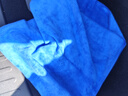 美家日记抹布 蓝色75*35cm*2条加厚加大 商用物业洗车抹布 吸水家务洗碗布 实拍图