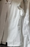 EAEOVNI长袖衬衫女商务免烫春夏职业装白色正装银行衬衣面试工作服修身OL 纯白色【方领】 37 【98-108斤】 实拍图