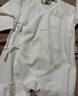 童泰【孕妈有礼-会员39.9元】婴儿衣服连体衣新生儿宝宝服纯棉春夏季 黄色贝贝熊（夏季款/纯棉） 52cm 实拍图