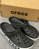 卡骆驰（CROCS）贝雅洞洞鞋男鞋女鞋轻便耐磨一脚蹬拖鞋休闲鞋百搭花园鞋|10126 黑色-001 44 (280mm) 实拍图