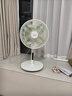 美的（Midea）【幸运草安睡1S】一级能效直流变频声控电风扇家用遥控卧室静音落地扇台式桌面抗菌大风力转页扇 实拍图