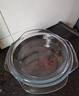 格娜斯双耳透明耐热玻璃碗大号带盖微波炉专用碗汤碗面碗沙拉碗餐具1.5L 实拍图