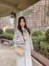 15MINS包包女2026新款头层牛皮单肩斜挎包轻奢简约枕头手提女包生日礼物 实拍图