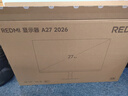 小米（MI）REDMI 27英寸显示器 144Hz 300nits亮度 专业级色准低蓝光爱眼电竞电脑办公显示器屏 A27 2026款 实拍图