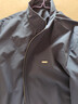 劲霸男装【防水】立领修身外套男士短款商务休闲经典中青年夹克男NKDG3004 灰兰 XL 实拍图