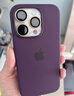 Apple/苹果 iPhone 16Pro硅胶手机壳-梅子色 磁吸苹果16pro手机壳苹果手机壳全包旗舰店原装 实拍图