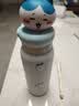 名创优品（MINISO）chiikawa系列公仔随手保温杯吸管杯大容量儿童水杯550ml-哈奇喵 实拍图