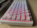 GANSS 3104TPro/3087TPro/3108TPro客制化机械键盘104键高斯三模RGB无线键盘蓝牙有线插拔办公游戏键盘 3104TPro白色【GASKET结构】三模RGB KTT晶粉轴（ 实拍图