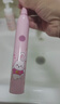 葆氏儿童电动牙刷3-6-12岁充电款五档模式牙刷机身*1+刷头*6粉 实拍图