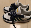 adidas ENTRAP美式校园风运动少年感复古篮球风板鞋男女阿迪达斯   白色/黑色   42.5 实拍图
