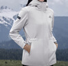 伯希和（Pelliot）冲锋软壳衣春秋防风衣防泼水收腰女士外套休闲登山服12330602白L 实拍图