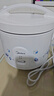 美的（Midea） 微压电饭煲 精铸发热盘大容量简单易控 黑晶内胆家用迷你小电饭锅 1-2-3-5-8人家用商用年货好物 4升款 4L 2-6人用 实拍图