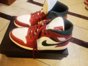 Jordan男AJ1小芝加哥配色 AJ 1中帮运动休闲鞋DQ8426-105白红42 实拍图