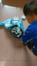361°儿童轮滑鞋初学者男童女童溜冰鞋闪光轮旱冰鞋尺码可调节 蓝色S码 实拍图