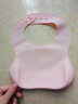 新安代 婴儿围兜 宝宝围嘴儿童小孩吃饭兜防水立体口水卡通罩衣可调节 【3D立体加大款】小兔子 实拍图