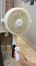 美的（Midea）【幸运草安睡2ProMax】家用空气循环扇/直流变频轻音小型电风扇/净化落地扇 智能语音遥控3D摇头 实拍图